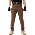 Men's Cotton Canvas Elastic Fans Pant Tactical Pants Trousers Hiking Hunting Worker Sport Outdoor Cargo Pants