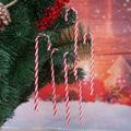 AYOYO New Christmas Decoration Christmas Tree Pendant Candy Crutch Party Supplies Christmas Crutch Pendant