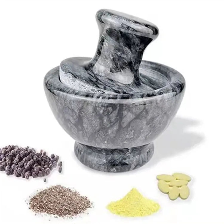 Automatic Powder 4 Inch Square Mortar and Pestle Set Machine Marble Stone Accessories Crusher Manual Oem Herb Grinder