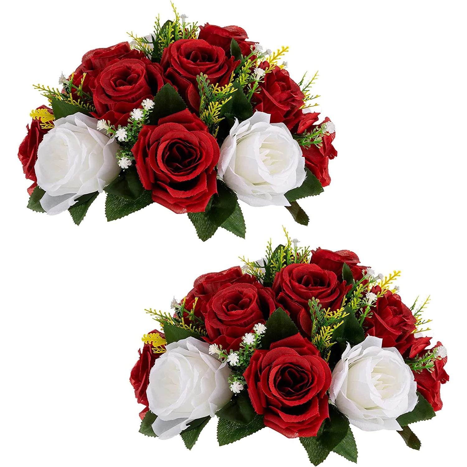 Flower Balls Wedding Rose Centerpieces Artificial Floral Arrangements Flower Bouquet of Roses Home Party Table DIY Decorations