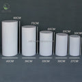 5piece Set Christmas Round Cake Dessert Ripple Plinth Flower Stand White Gold Display Cylindrical Table Wedding Event Decoration