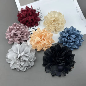 Multi-layer Camellia Chrysanthemum Brooch Handmade Sweater Coat Pin Corsage Wholesale Flower Brooch