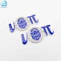 Support Custom Sorority Jewelry Blue Enamel Zeta Phi Beta VOTE Brooches Sorority Vote Pearl Brooch