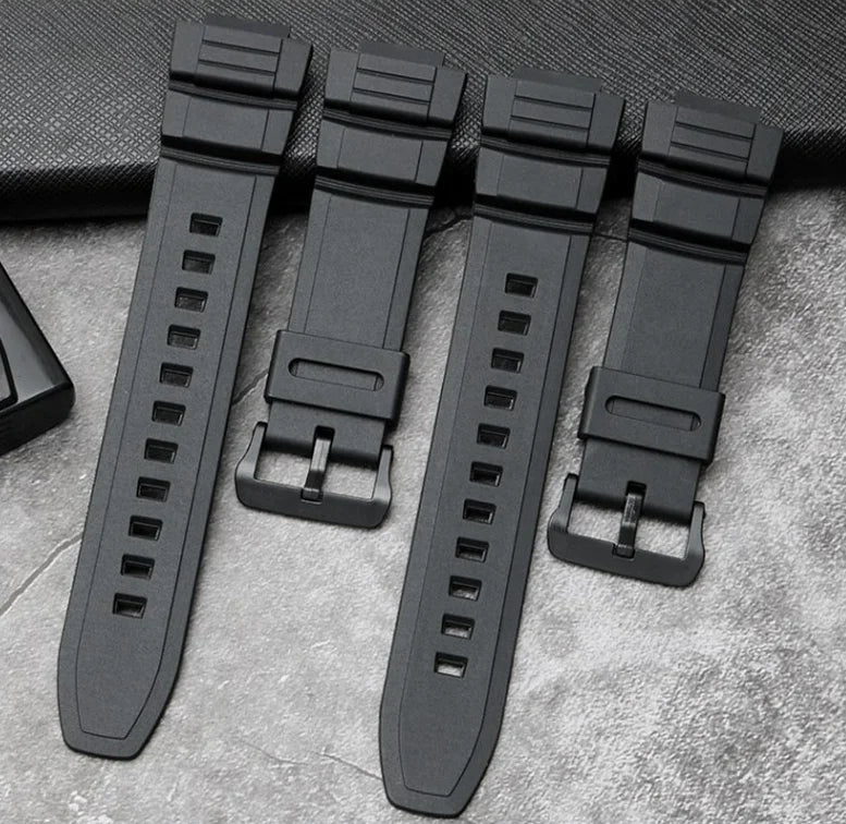 Suitable MCW-100H/110H/W-S220 men's sports resin silicone watch band