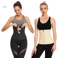 Black Beige Fat Tummy Control Compression Adjustable Hooks Zip Latex Waist Trimmer Belt Waist Trainer Any Cherry