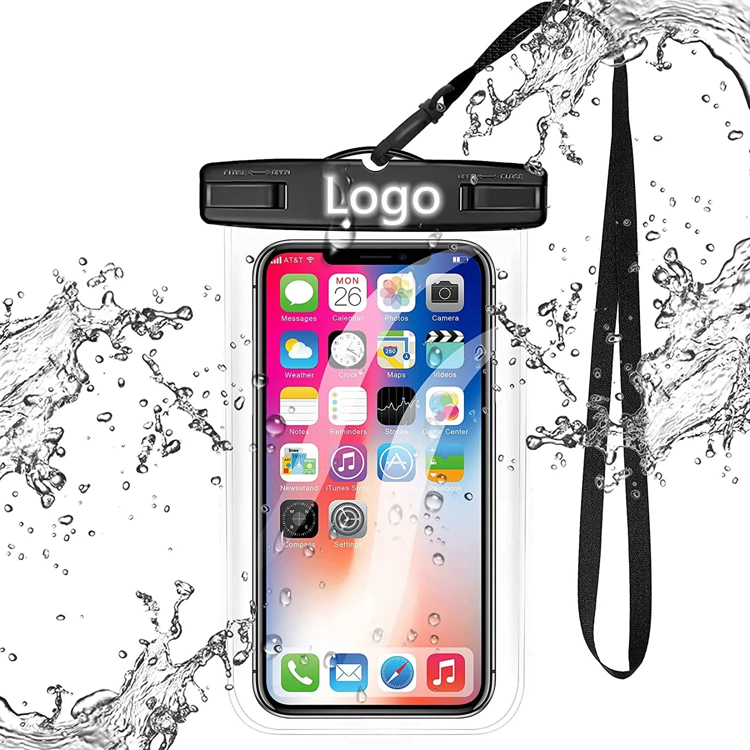 WoQi PVC Waterproof Bag for Phone Pouch Dry Bag Compatible for Mobile Phone Beach Kayaking Travel