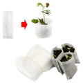 100PCS Biodegradable Seed Starter Non-woven Vursery Bags Plant Nursing Growing Pouch Tree Vegetable Flower Plant Grow Bag