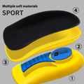 Melenlt Massage Orthotic Sports Insoles for Men & Women -Shock Absorbing Half Pads Flat Foot Correction Arch Support