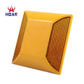Plastic Reflective Road Stud Yellow Red Highway Cat Eye Light