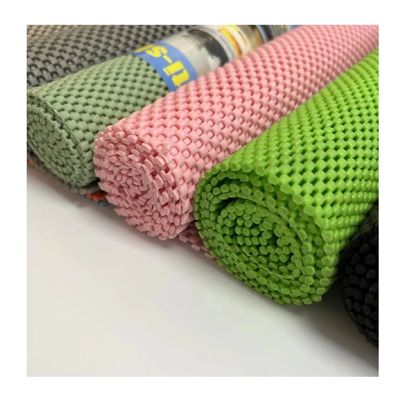 Extra Thick Anti-Slip Rug Pad  Customizable Kitchen Mat Grip  Latex-Free & Rubber-Free Foam   Grid  PVC Foam Matwith Strong Grip