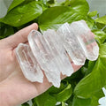 Natural Crystal Rough Stones Wand Healing Stone Strip Single Pendant Clear Quartz Raw Point
