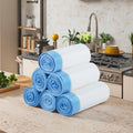Drawstring Garbage Bag Hdpe Kitchen Drawstring Garbage Plastic Bag Custom
