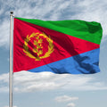 3x5 Ft No MOQ 100% Polyester Outdoor Flying Double Stitching Eritrean Flags