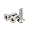 Stainless Steel 304 316 M5 M6 M8 M10 DIN7991 CSK Flat Head Allen Key Machine Screws Hex Socket Countersunk Head Bolts