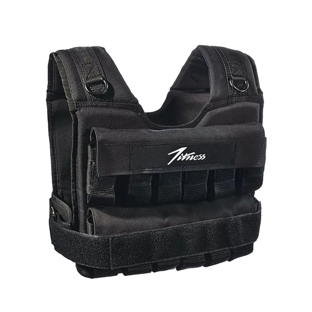 Durable Heavy Fitness Adjusts Sports Weighted Training Fitness Vest Fit Equipment Soft Adjustable Plates Weight Vest