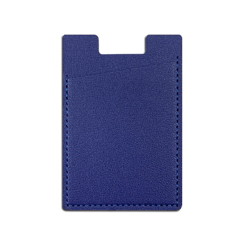 Cheap Wholesale Price Phone Credit Card Pocket Wallet PU Leather Phone Adhesive Card Holder for Back