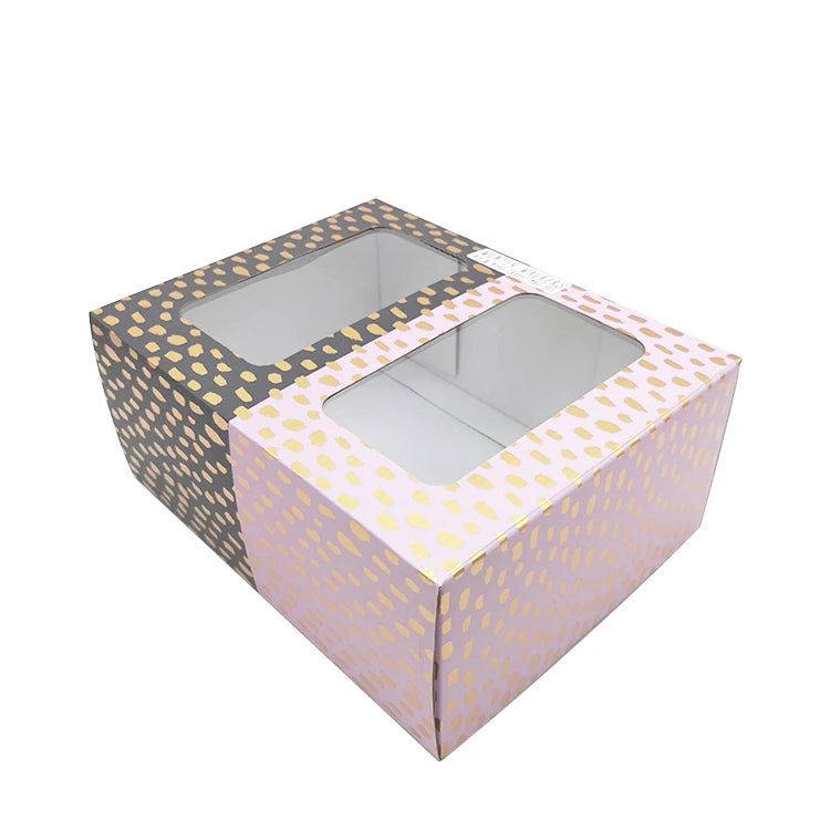 Premium Eco Friendly Recyclable Art Paper Aircraft Boxes Multi Color Cake Flower Gift Box Custom Printed Logo for Gift Packing