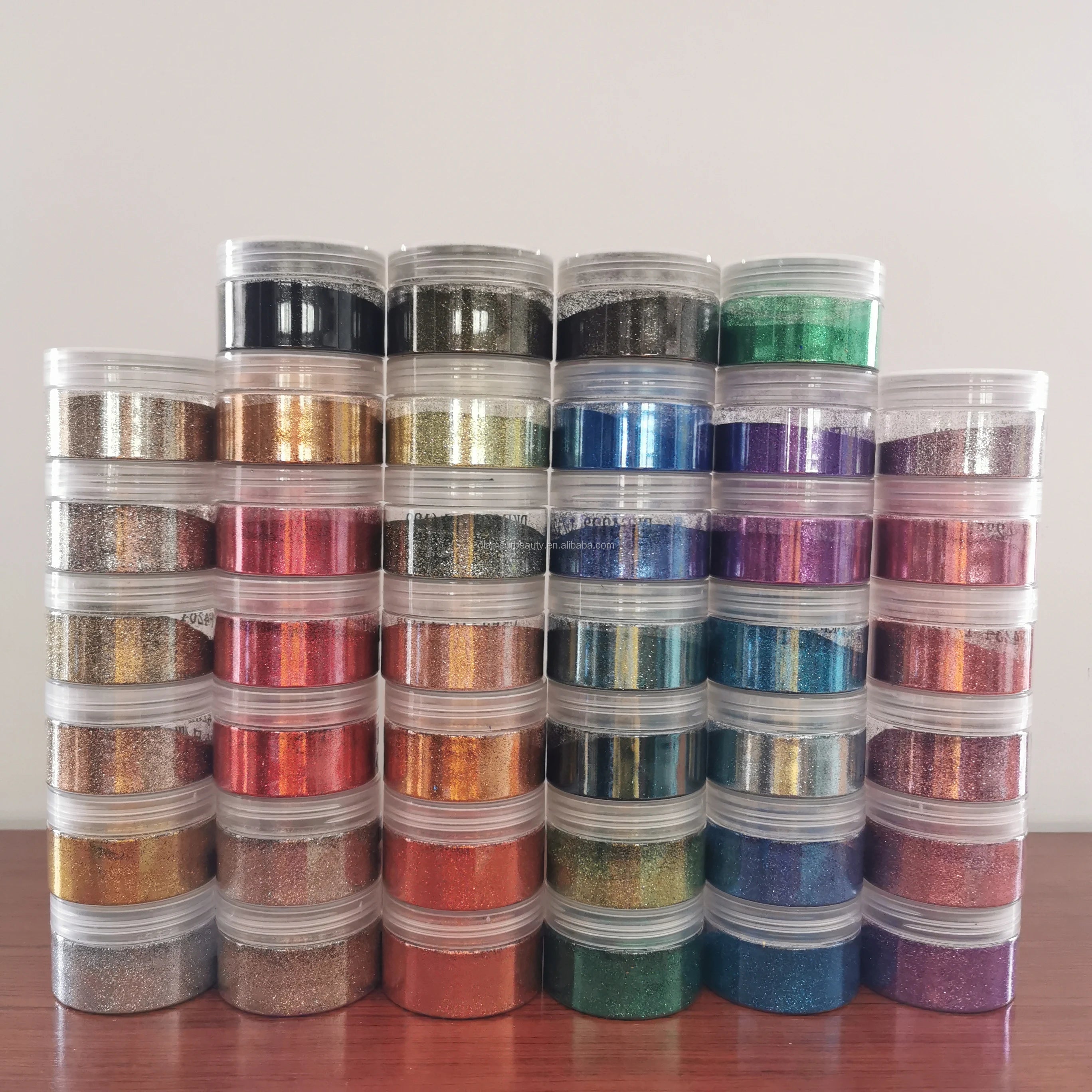 Cosmetics Glitter Pigments Loose Eyeshadow Powder Face Glitter Loose Powder Nail Glitter Shimmering White Shiny Eyeshadow