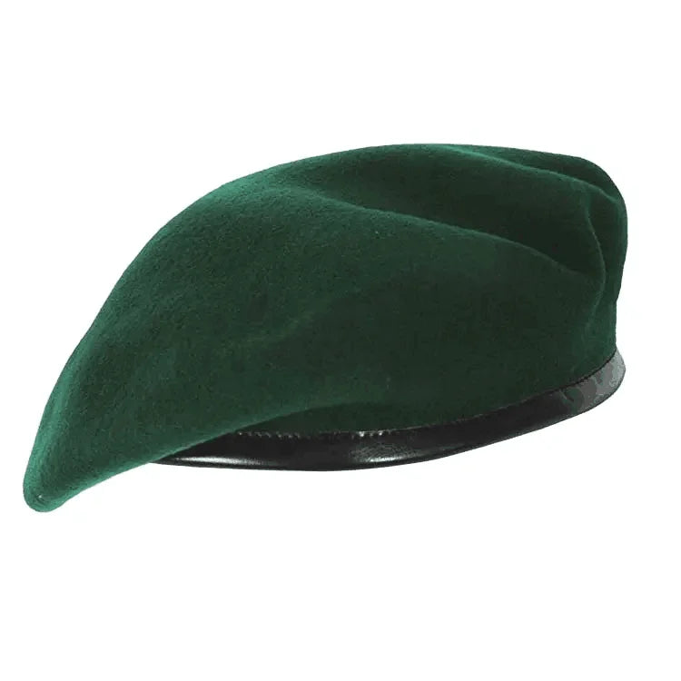 Spring and Autumn Pure Wool Thin Newspaper Hat Monochrome Beret Hat