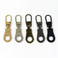 Meetee ZT931 5# Hardware Luggage Trim Pull Head Removable Zipper Slider Repair Kit DIY Handbag Zinc Alloy Zippers Accessories