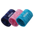 Custom Embroidered Wristband Tennis Gym Cotton Wrist Sweatbands With Logo Custom