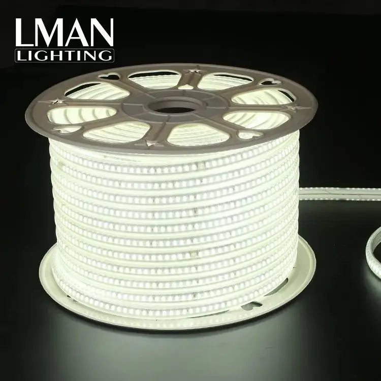 High Brightness IP65 Waterproof SMD2835 144LEDs/m 110V-260V Dimmable LED Strip with 2700-6500K Color Temp