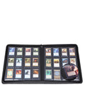 336 Pockets Leather Graded Top Loader Trading PU Pokemoned Album Baseball Cards Binders 12 Pocket Toploader Trading Card Binder