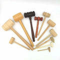Tailai Eco-friendly Crab Lobster Mallets Solid Natural Hardwood Hammer Mini Wood Seafood Shellfish Crab Mallet