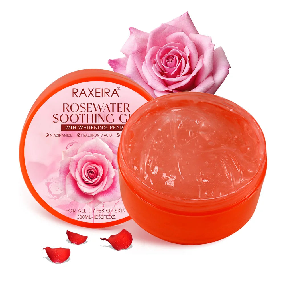 Smoothing Herbal Aloe Vera Skin Repair Moisturizing Face Gel 100% Pure Natural Calming Sensitive Skin Care 300ml Unisex Custom