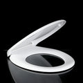 Pure PP Toilet Cover Seat Toilet Lid Top Fixing Easy Release Free Sample Toilet Seat Cover