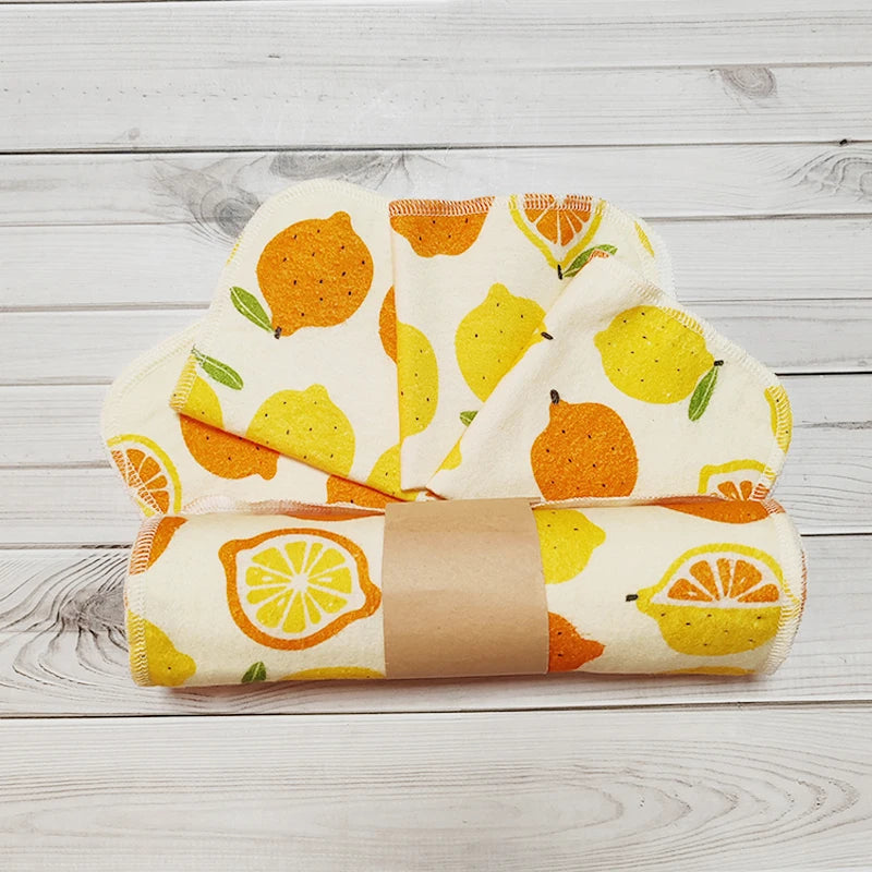 Reusable Cotton Washable Reusable Unpaper Towels Washable Paperless Cloth Kitchen