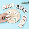 Kids SENHE Kids Toys Montessori Educational Wooden Toys Life Circle Board Children Early Education Montessori Teaching Aids