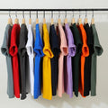New Style Fashion Plain Tshirts High Quality Low OEM MOQ Custom logo Round Neck Cotton 100% Cotton 220gsm Cotton Tshirts