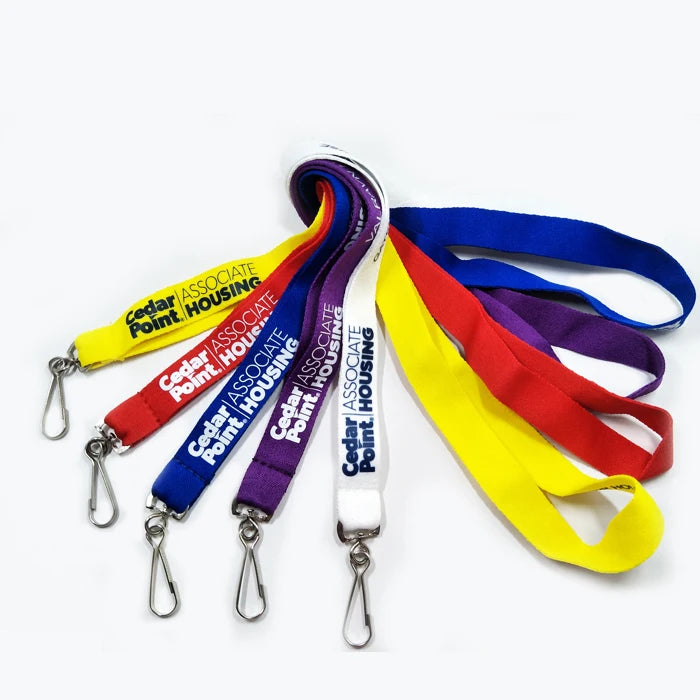 Hot Item Custom Biodegradable Silicone Rubber Band Elastic Colorful Wide Belt in Any Size for Office Use Polyester Lanyard