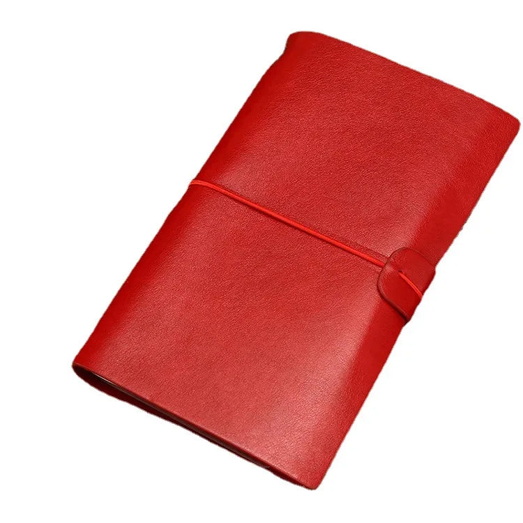 Wholesale A6 Leather Pocket Notebook Small Refillable Travel Journal Perfect for Taking Notes