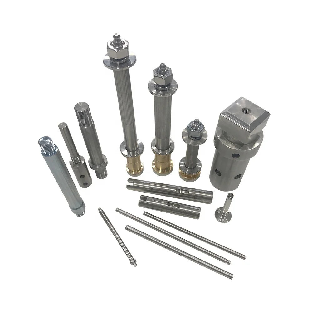OEM CNC Machined Stainless Steel Iron Shaft CNC Milling Turning Machined Part