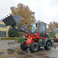 Hydrostatic Mini Wheel Loader 4x4 Front End Loader Large New Front and Loader with Brush Cutter
