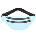 2023 New Popular Large Capacity Waterproof Korean Version Fanny Pack Adults Fashion Sports Style Zipper Anti-Theft Plain