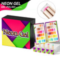 JTING Professional 48color Summer Neon Gel Nail Polish Collection High Pigment Vegan Gel Polish Set Box OEM Private Label