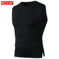 Custom Compression Gym Singlet  Workout Polyester Men Stringer Gym Vest Blank Tank Top