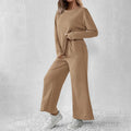 Women's Casual Sets Manufacturer Custom Women's Oversized Boxy Sweatshirt Casual Loose Cotton Streetwear Short Length Wholesale