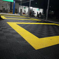 Multifunctional Wholesale Interlocking PP Garage Flooring Car Wash Parking Workshops Outdoor Application Plastic Tiles