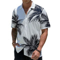 Wholesale Customizable Men's Floral Hawaiian Shirts Breathable Comfortable Casual Fashionable Summer Vacations Single Breasted