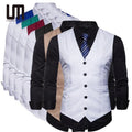 2025 Liu Ming Custom Logo Men's Waistcoat Blazer Single Breasted Closure Casual/Formal Business/Wedding Party Suit Wholesale