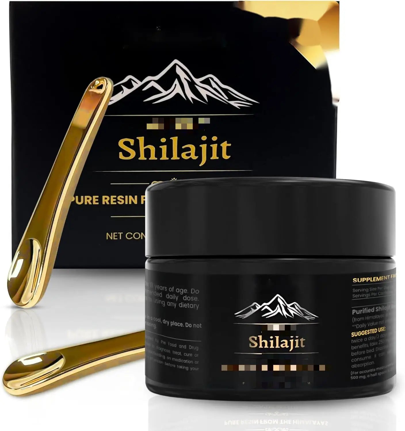 Small Himalayan Shilajit Spoon Hanging Cup Spoon Measuring Spoon