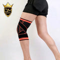 CHEGNMO SPORTS Knee Support Brace 2 Pack - Compression Knee Sleeves for Arthritis Joint Pain Ligament Injury ACL Running Squats