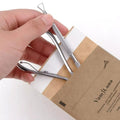 50PCS/PACK Disposable Self Sealing Kraft Bags Dry Heat Autoclave Kraft Paper Cleaning Bags for Dentist Tools Nail Art Supplies