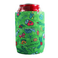 Christmas Promotion 330ml Neoprene Beverage Can Sleeve Insulated Can Coolie Green Stubby Holder