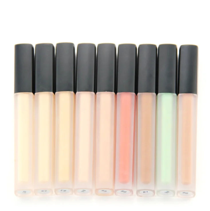 Private Label Natural Color Long Lasting High Coverage Liquid Concealer Best Quality 16 Shades No Logo Concealer