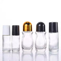 Empty Roll-on Antiperspirant Cosmetic Essential Oil Body Roll on Bottle 30ml 50ml Glass Roll on Deodorant Bottle for Skincare